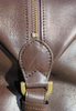 Italian Chocolate Leather Travel Bag